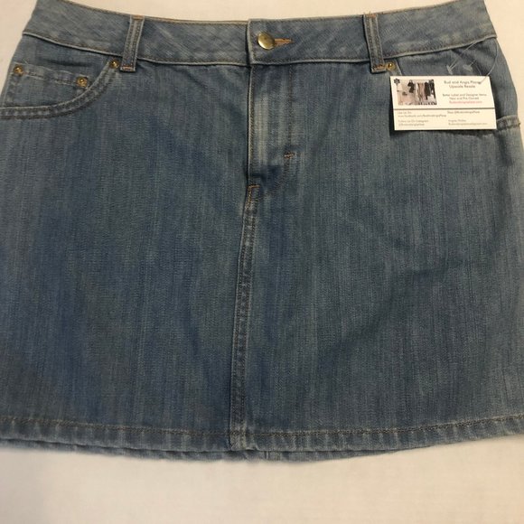H&M Women's Skirt 5 Pocket Denim Skirt Size 10 - Picture 1 of 4